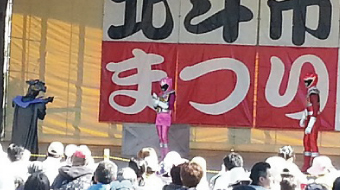 当日は意外にも「初夏」のような絶好の行楽日和