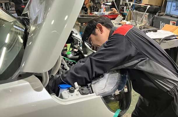 決められた作業時間で点検